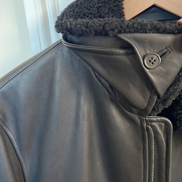 Theory Tyler NC Kelleher Leather Jacket - Picture 4 of 5